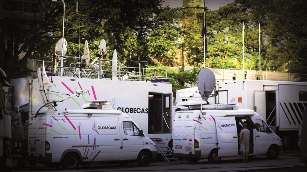 Globecast transmission services