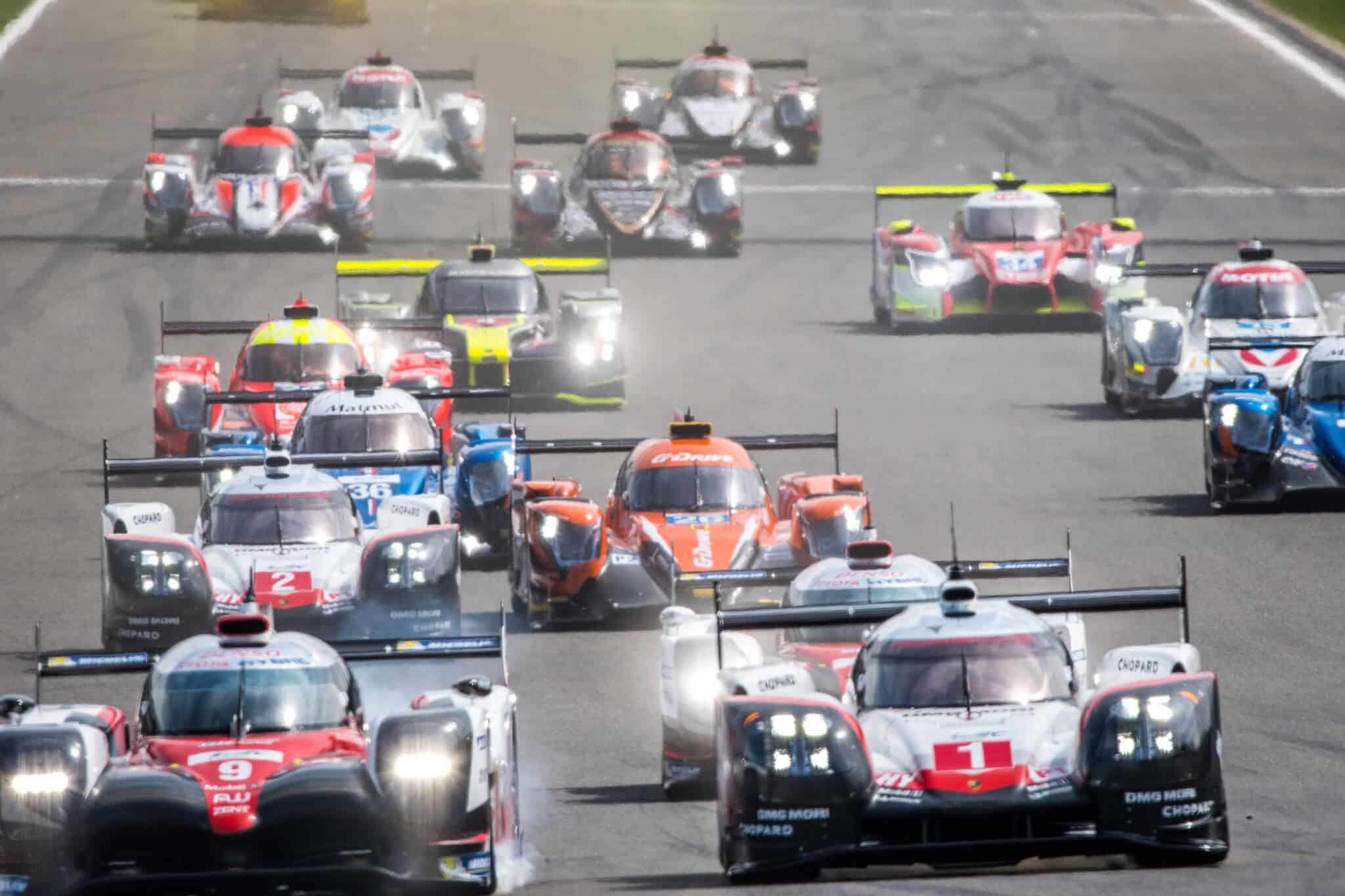 Start of the WEC 6 Hours of Spa - Circuit de Spa-Francorchamps - Spa - Belgium
