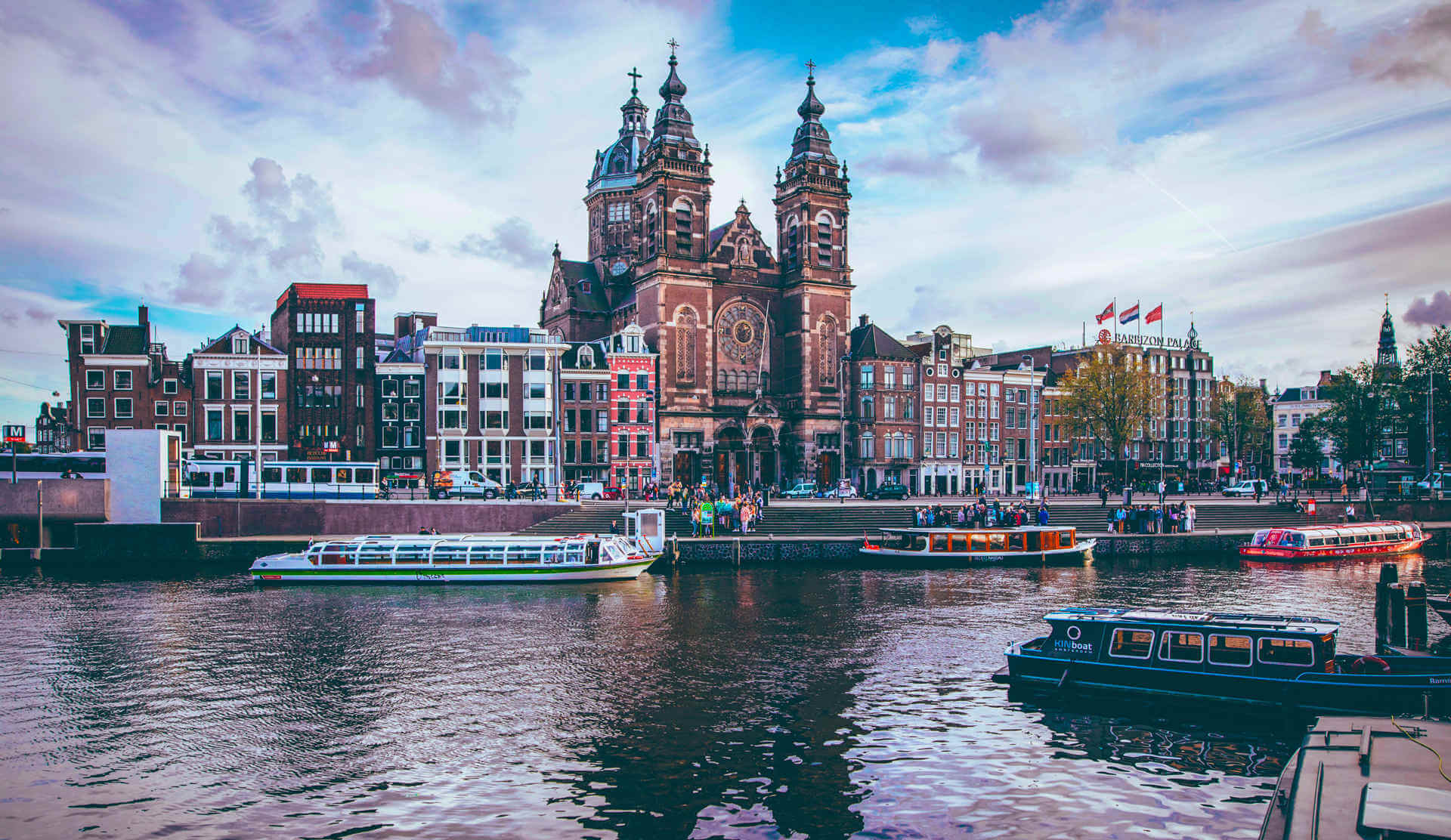 Buildings in the city of Amsterdam