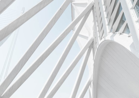 Creative picture of a building with interesting architecture design